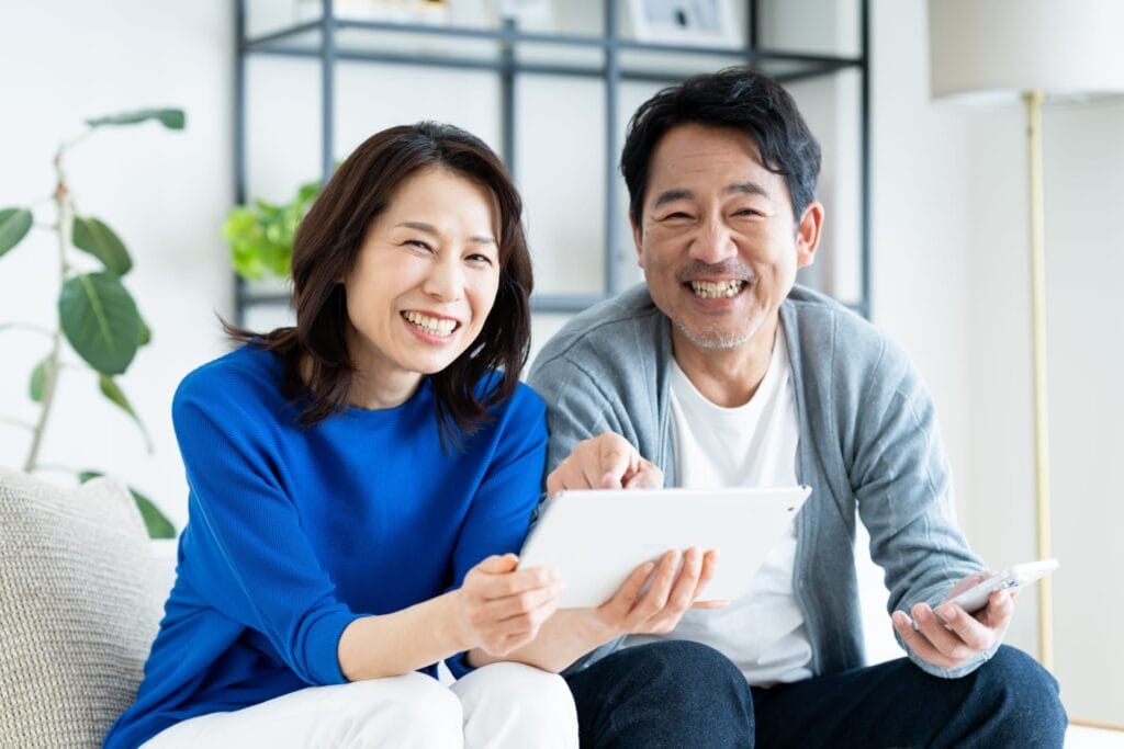 50代の終活を考える夫婦
