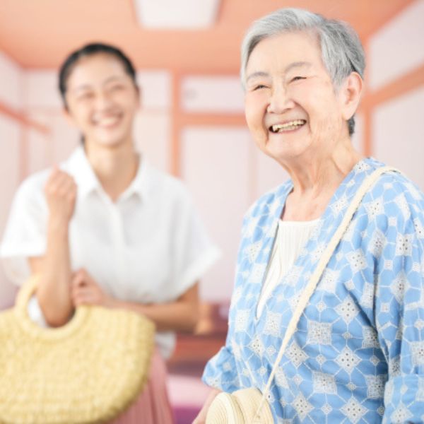 高齢者の日常生活を支える生活支援の様子